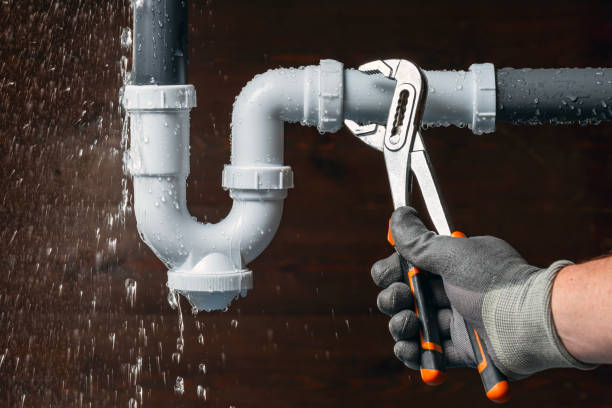 Professional Drain Cleaning technician working in Fox Island, WA